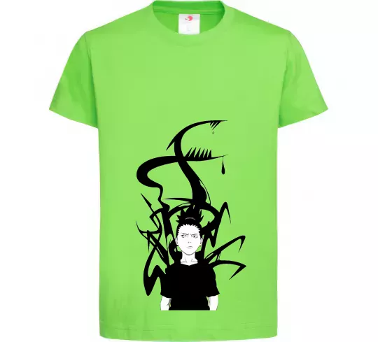 Детская футболка Shikamaru Nara Лаймовый фото