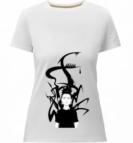 Женская премиум футболка Shikamaru Nara