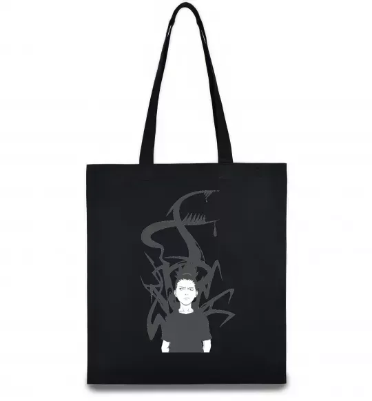 Еко-сумка Shikamaru Nara Чорний фото