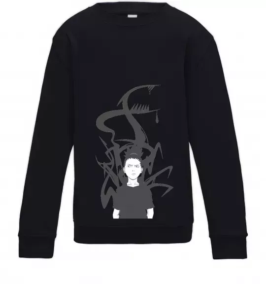 Дитячий світшот Shikamaru Nara Чорний фото