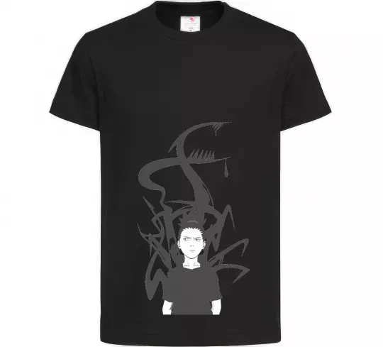 Детская футболка Shikamaru Nara Черный фото