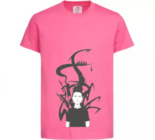 Детская футболка Shikamaru Nara Ярко-розовый фото