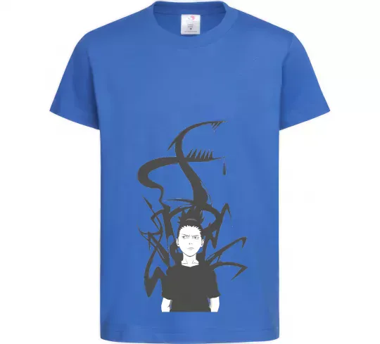 Детская футболка Shikamaru Nara Ярко-синий фото