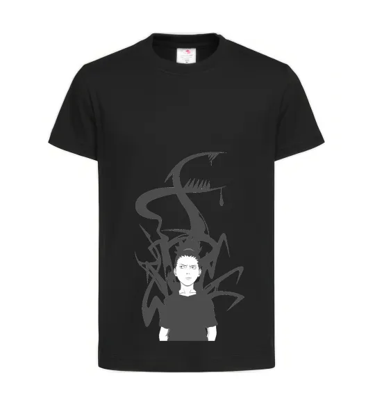 Дитяча футболка Shikamaru Nara Чорний фото