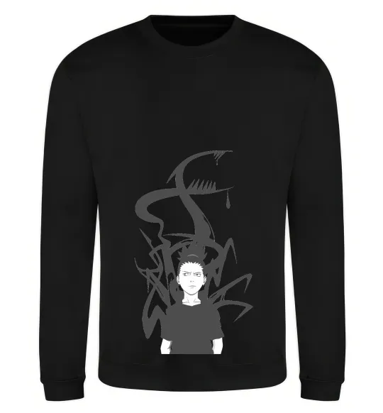 Свитшот Shikamaru Nara Черный фото
