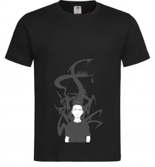 Мужская футболка Shikamaru Nara Черный фото