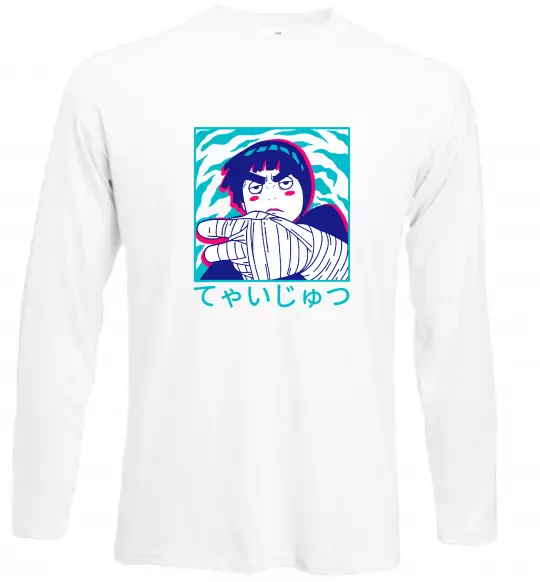 Лонгслів Rock Lee Білий фото