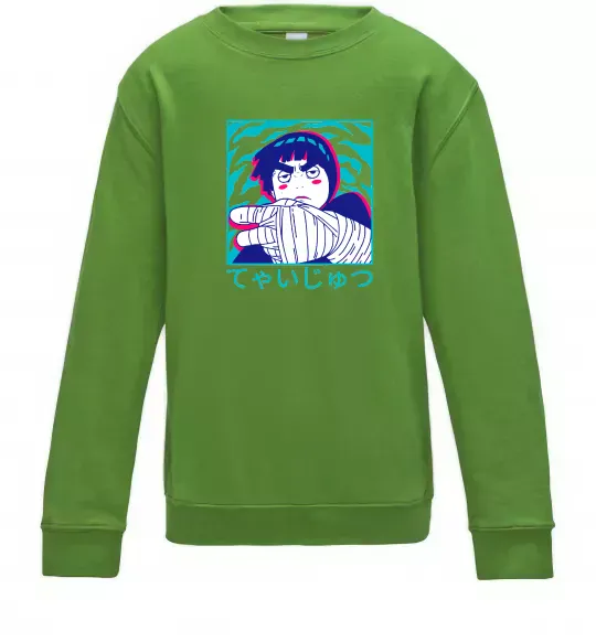 Детский Свитшот Rock Lee Лаймовый фото