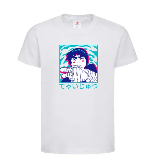 Дитяча футболка Rock Lee Білий фото