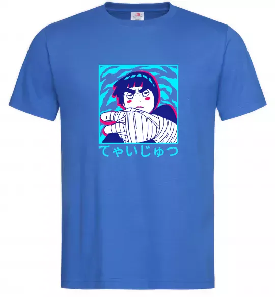 Чоловіча футболка Rock Lee Яскраво-синій фото