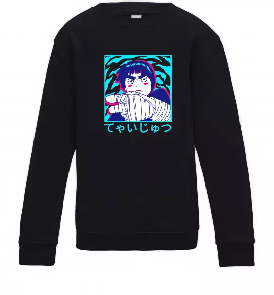 Детский Свитшот Rock Lee Черный фото