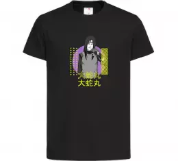 Детская футболка Orochimaru Черный фото