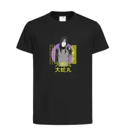 Детская футболка Orochimaru Черный фото