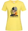 Женская футболка Obito Uchiha Лимонный фото