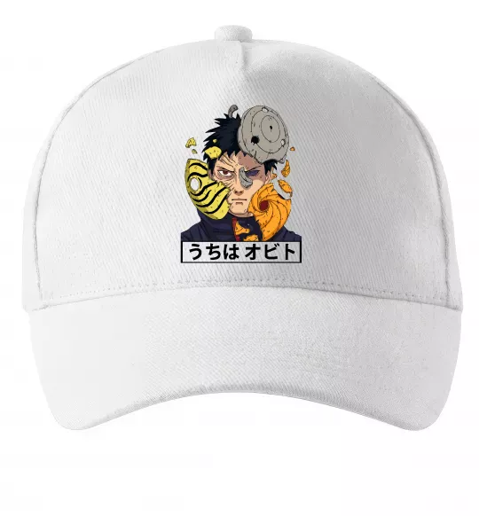 Кепка Obito Uchiha Білий фото