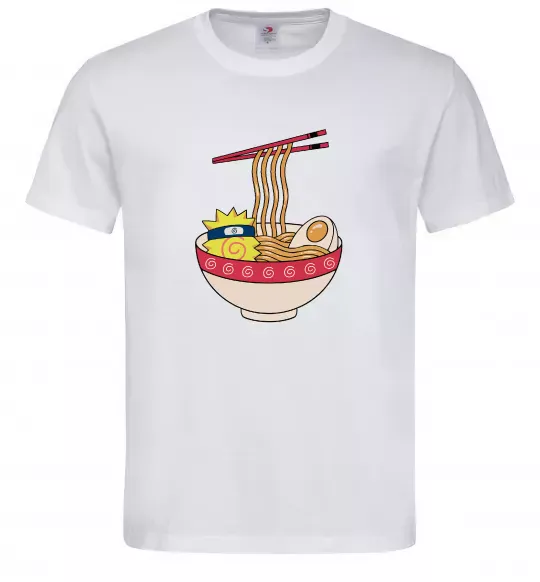 Чоловіча футболка Naruto Ramen Білий фото