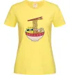 Жіноча футболка Naruto Ramen Лимонний фото