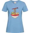 Жіноча футболка Naruto Ramen Блакитний фото