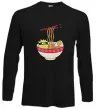 Лонгслив Naruto Ramen Черный фото