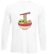 Лонгслив Naruto Ramen Белый фото