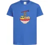 Детская футболка Naruto Ramen Ярко-синий фото
