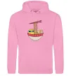 Мужская толстовка (худи) Naruto Ramen Розовый фото