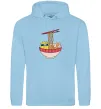 Мужская толстовка (худи) Naruto Ramen Голубой фото