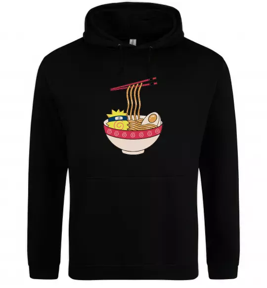 Жіноча толстовка (худі) Naruto Ramen Чорний фото