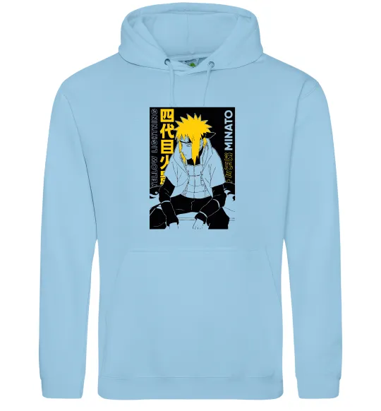 Женская толстовка (худи) Minato Голубой фото