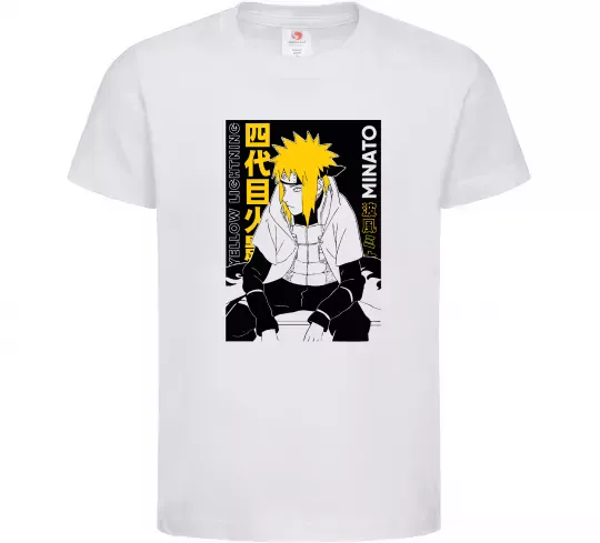 Дитяча футболка Minato Білий фото