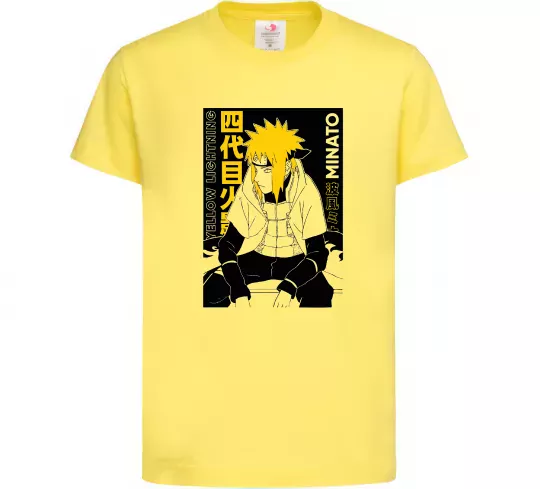 Дитяча футболка Minato Лимонний фото