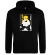 Женская толстовка (худи) Minato Черный фото