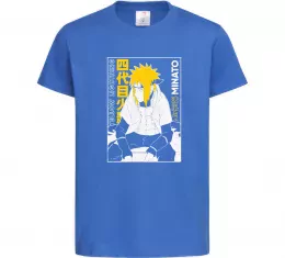 Детская футболка Minato Ярко-синий фото