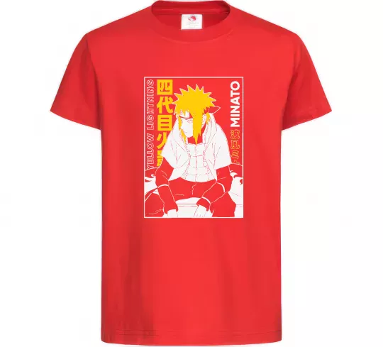 Дитяча футболка Minato Червоний фото