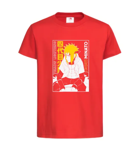 Детская футболка Minato Красный фото