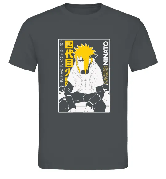 Чоловіча футболка Minato Графіт фото