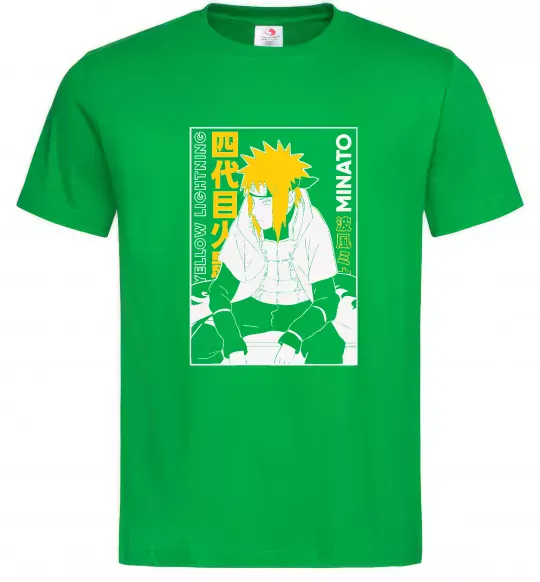 Чоловіча футболка Minato Зелений фото