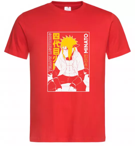 Чоловіча футболка Minato Червоний фото