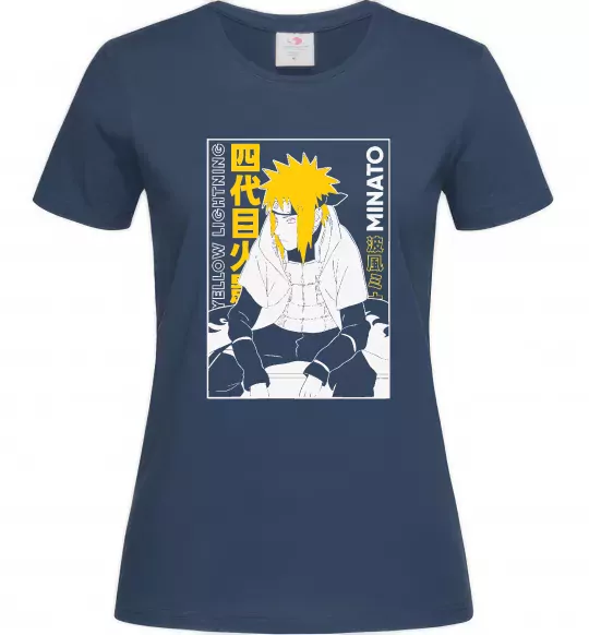 Жіноча футболка Minato Темно-синій фото