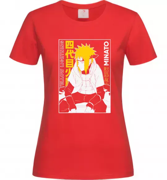 Жіноча футболка Minato Червоний фото