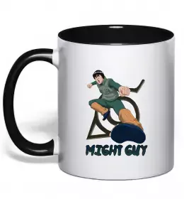 Чашка з кольоровою ручкою