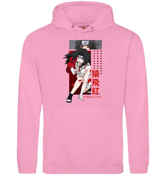 Женская толстовка (худи) Kurenai Yuhi Розовый фото