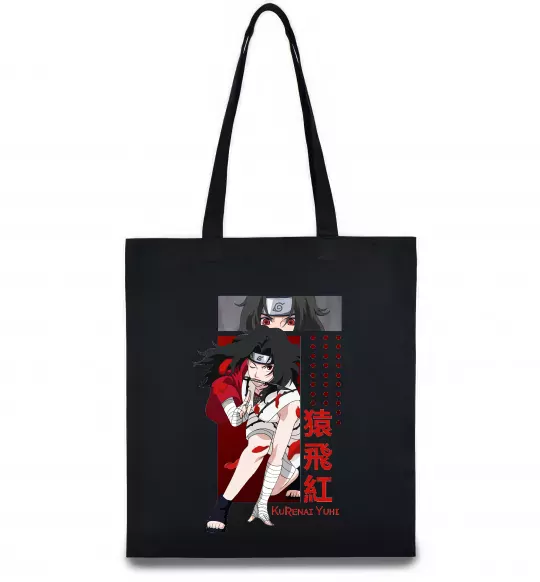 Еко-сумка Kurenai Yuhi Чорний фото