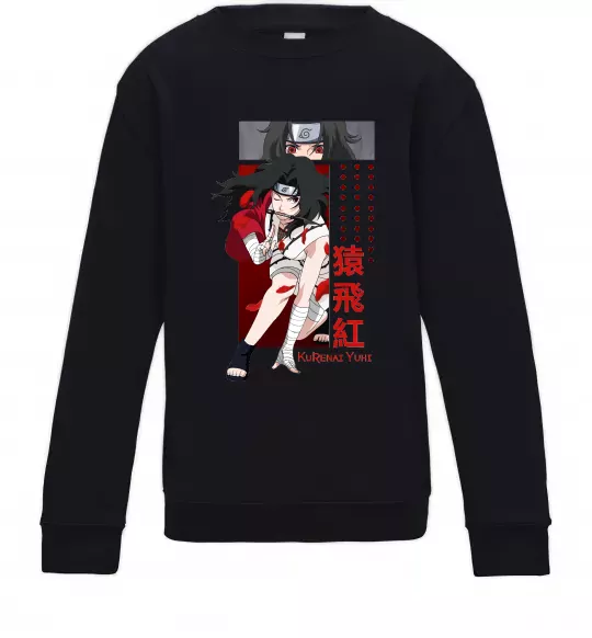 Дитячий світшот Kurenai Yuhi Чорний фото