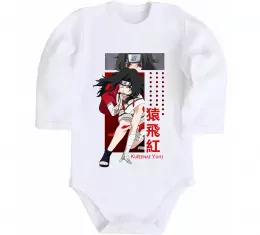 Детский боди Kurenai Yuhi Белый фото