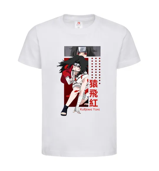 Детская футболка Kurenai Yuhi Белый фото