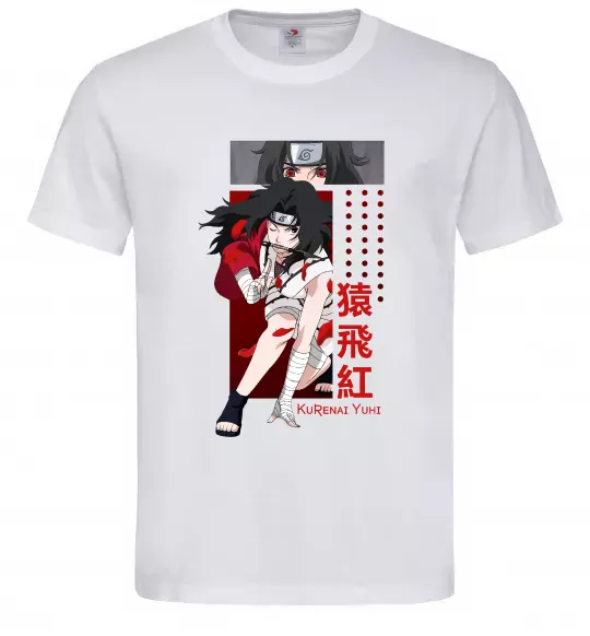 Чоловіча футболка Kurenai Yuhi Білий фото