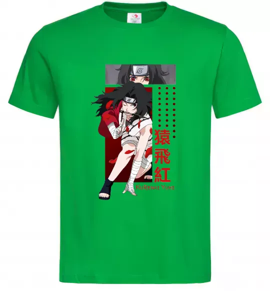 Чоловіча футболка Kurenai Yuhi Зелений фото