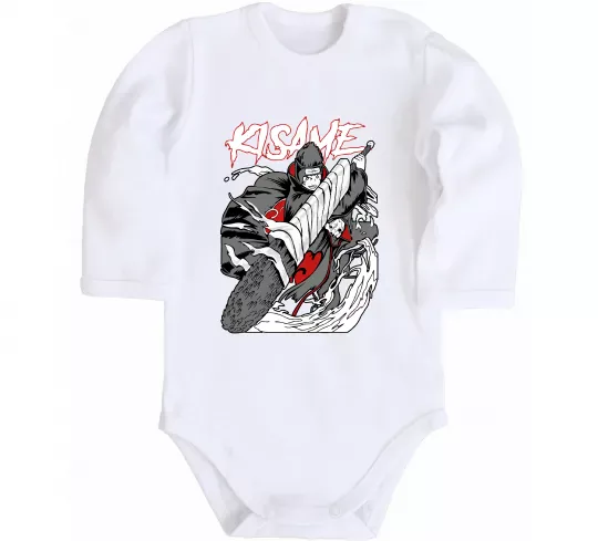 Детский боди Kisame Белый фото