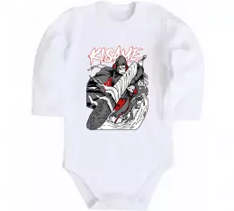 Детский боди Kisame Белый фото